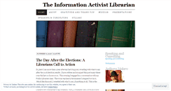 Desktop Screenshot of informationactivist.com